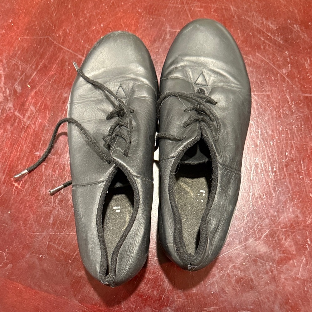 Bloch Black Leather Women's Oxfords